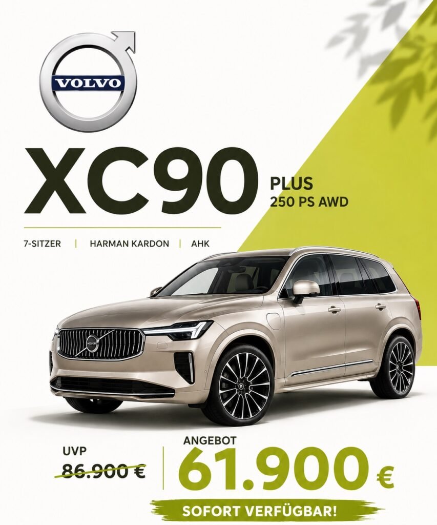 Volvo XC90 Fahrzeugangebot