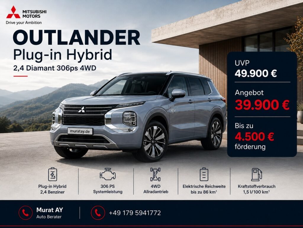 Mitsubishi Outlander Fahrzeugangebot