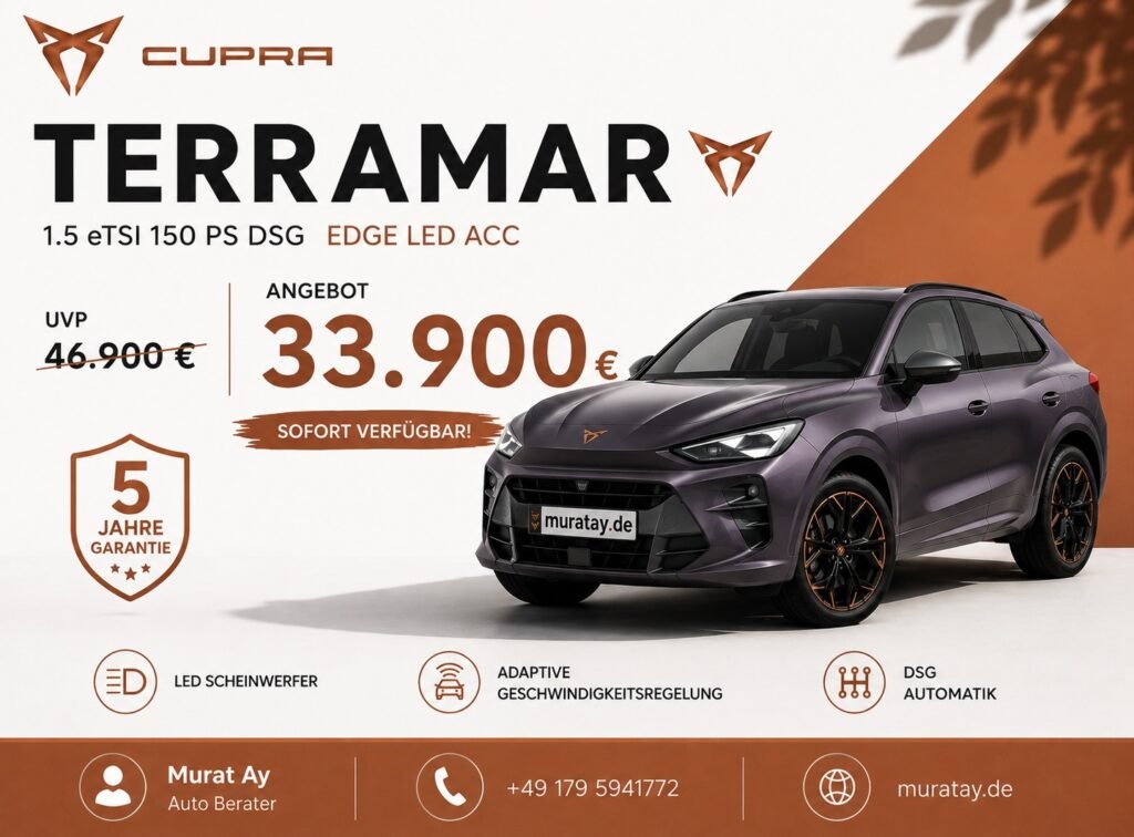 Cupra Terramar Fahrzeugangebot