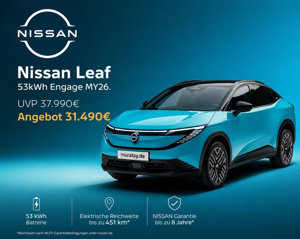 Nissan Leaf Fahrzeugangebot