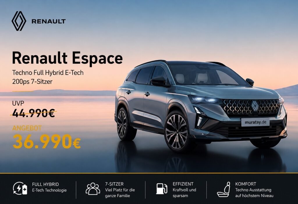 Renault Espace Fahrzeugangebot