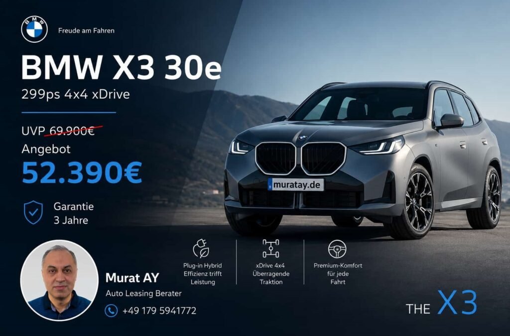 BMW X3 Fahrzeugangebot