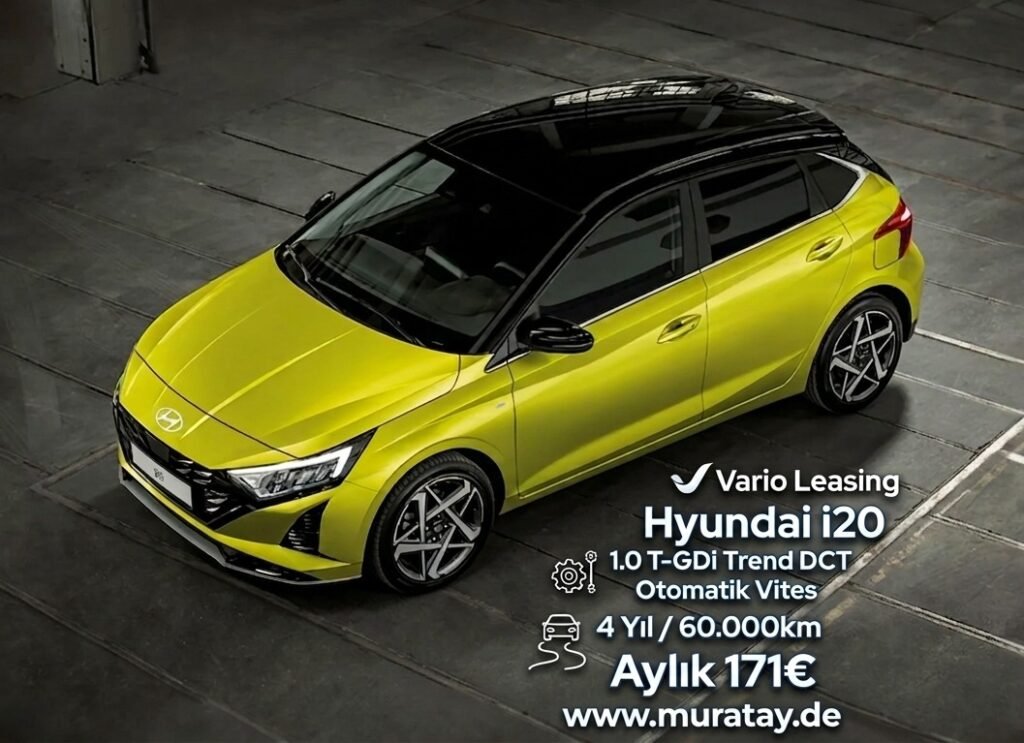 Hyundai i20 Leasing